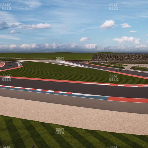 Circuit of The Americas - Section Turn 13 Trackside Suites Seat View