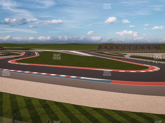 Circuit of The Americas - Section Turn 13 Trackside Suites Seat View