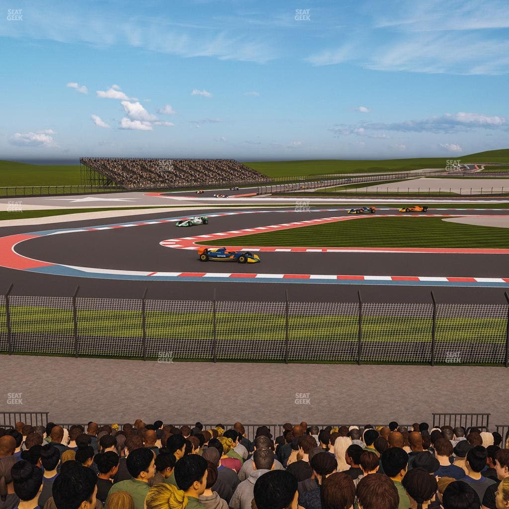 Circuit of The Americas - Section Turn 15 Grandstand 10 Seat View