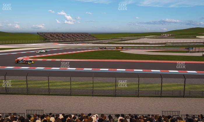 Circuit of The Americas - Section Turn 15 Grandstand 12 Seat View