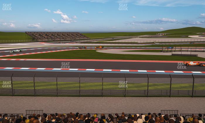 Circuit of The Americas - Section Turn 15 Grandstand 13 Seat View