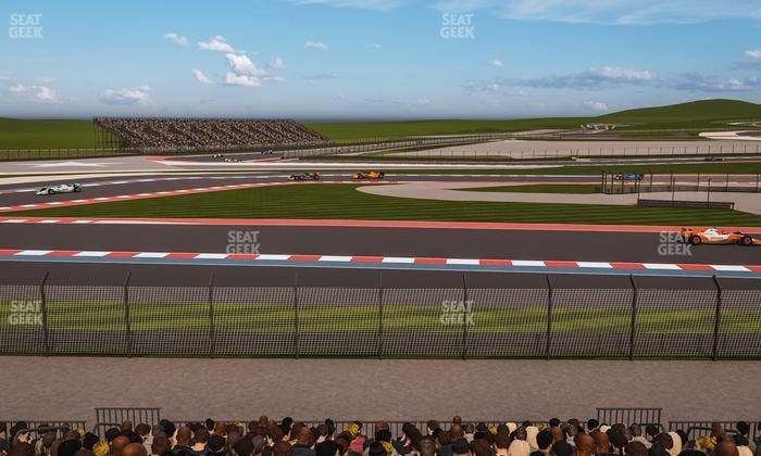 Circuit of The Americas - Section Turn 15 Grandstand 13 Seat View
