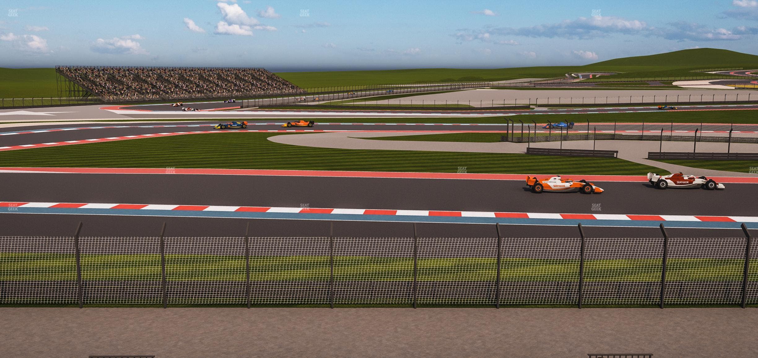 Circuit of The Americas - Section Turn 15 Grandstand 14 Seat View