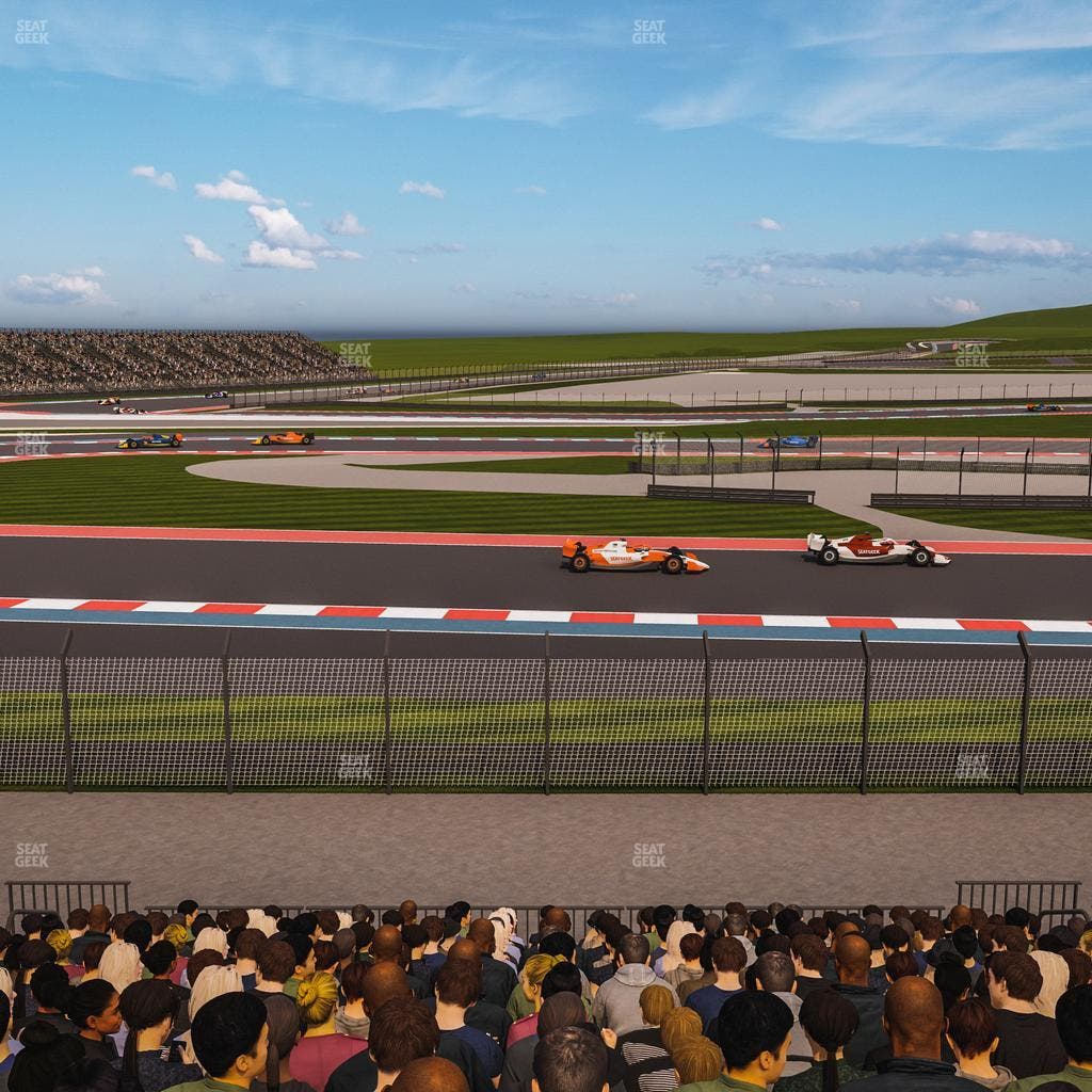 Circuit of The Americas - Section Turn 15 Grandstand 15 Seat View