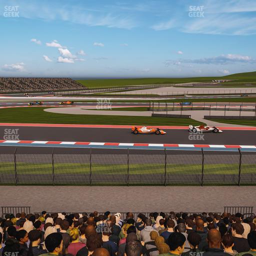 Circuit of The Americas - Section Turn 15 Grandstand 15 Seat View