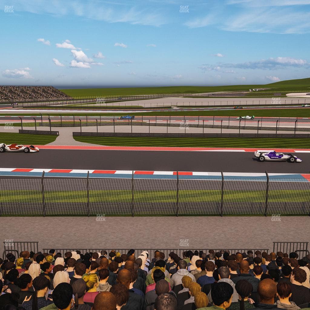 Circuit of The Americas - Section Turn 15 Grandstand 18 Seat View