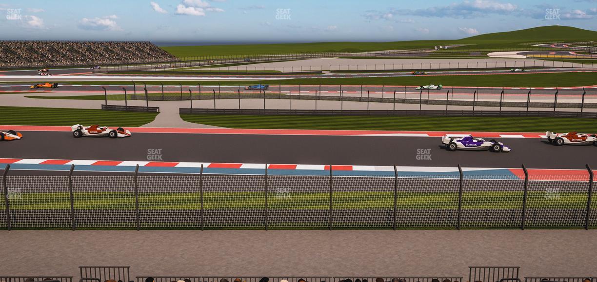 Circuit of The Americas - Section Turn 15 Grandstand 18 Seat View