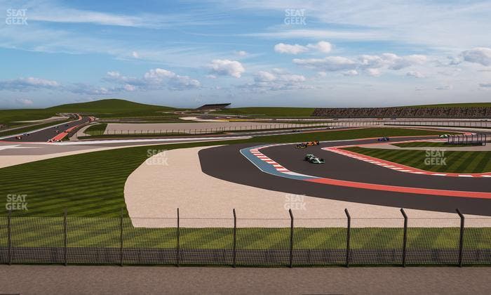 Circuit of The Americas - Section Turn 15 Grandstand 2 Seat View