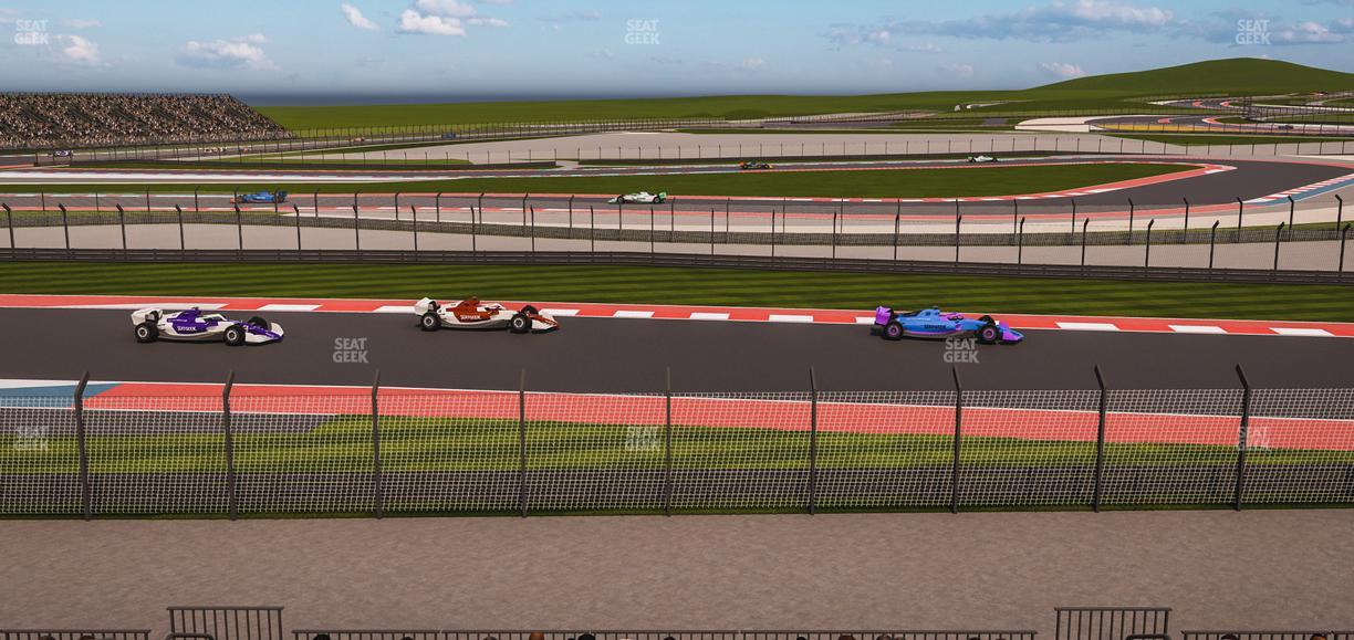 Circuit of The Americas - Section Turn 15 Grandstand 21 Seat View