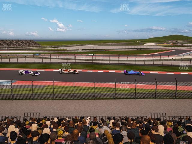 Circuit of The Americas - Section Turn 15 Grandstand 21 Seat View