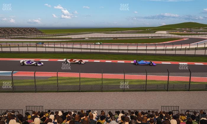 Circuit of The Americas - Section Turn 15 Grandstand 21 Seat View