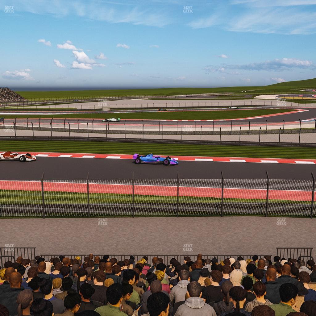 Circuit of The Americas - Section Turn 15 Grandstand 22 Seat View
