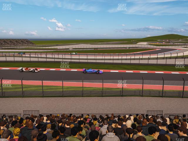 Circuit of The Americas - Section Turn 15 Grandstand 22 Seat View