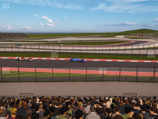Circuit of The Americas - Section Turn 15 Grandstand 22 Seat View