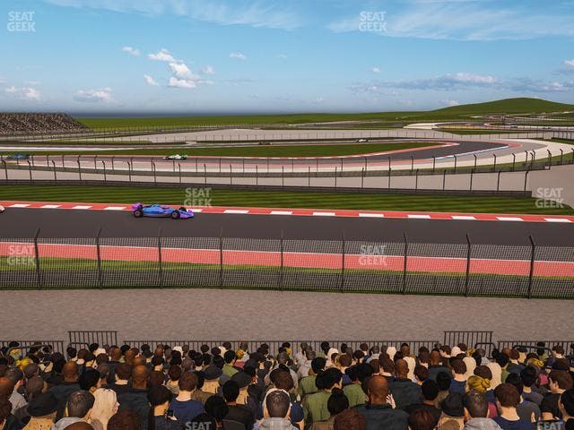 Circuit of The Americas - Section Turn 15 Grandstand 23 Seat View