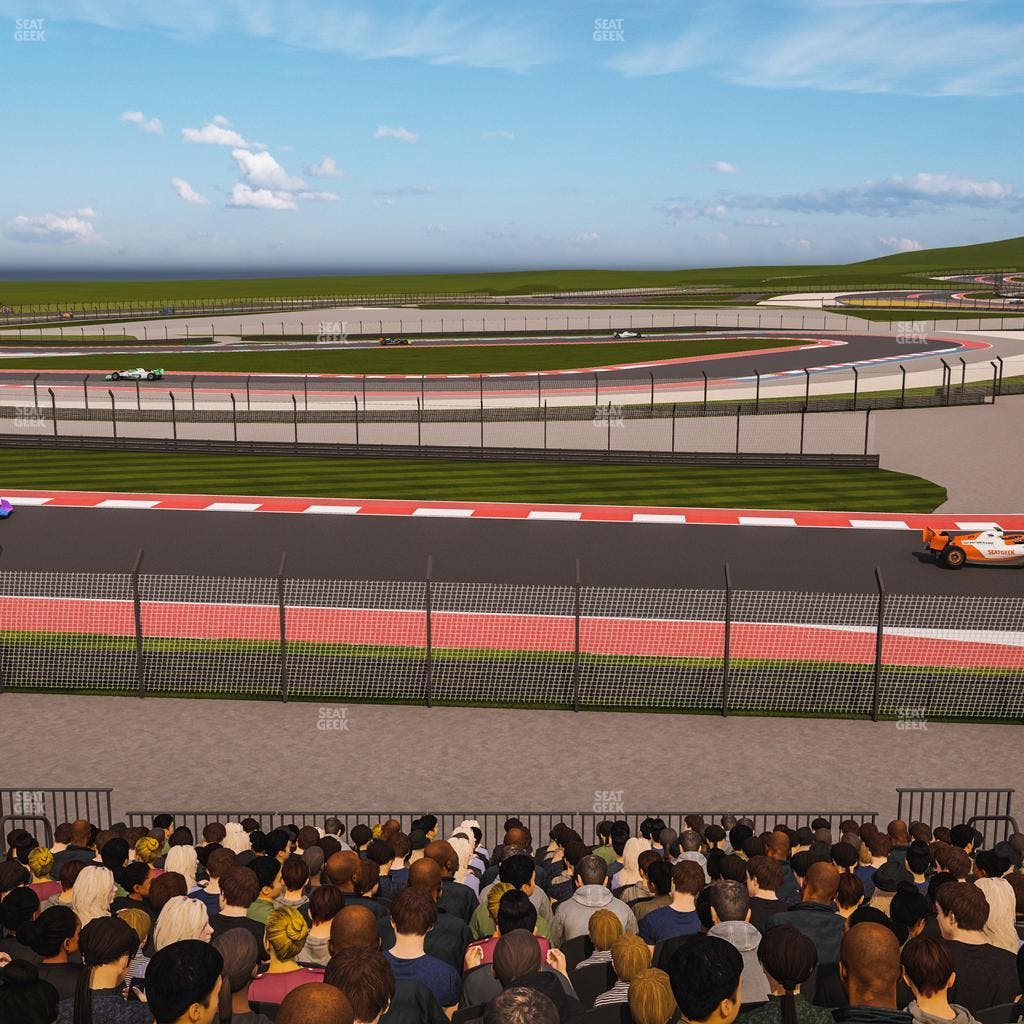 Circuit of The Americas - Section Turn 15 Grandstand 24 Seat View