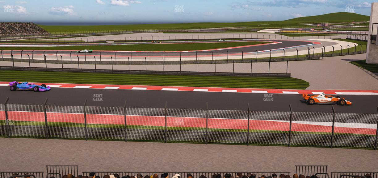 Circuit of The Americas - Section Turn 15 Grandstand 24 Seat View