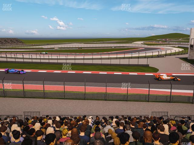 Circuit of The Americas - Section Turn 15 Grandstand 24 Seat View