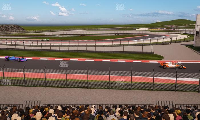 Circuit of The Americas - Section Turn 15 Grandstand 24 Seat View