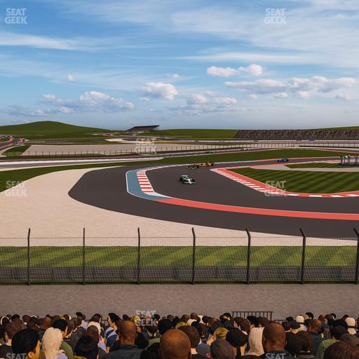 Circuit of The Americas - Section Turn 15 Grandstand 3 Seat View