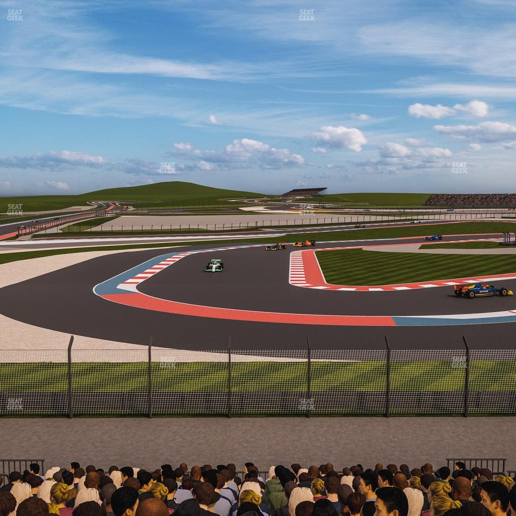 Circuit of The Americas - Section Turn 15 Grandstand 5 Seat View