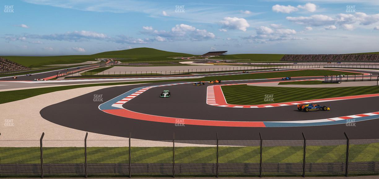 Circuit of The Americas - Section Turn 15 Grandstand 5 Seat View