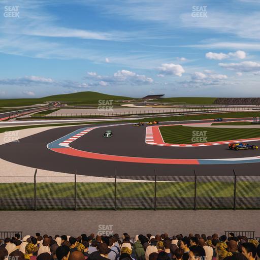 Circuit of The Americas - Section Turn 15 Grandstand 5 Seat View