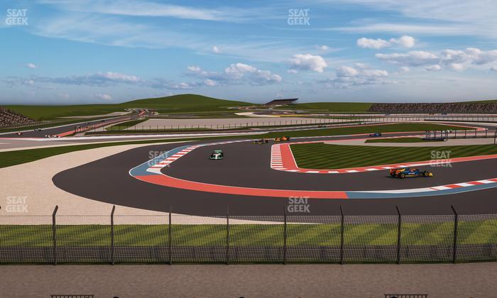 Circuit of The Americas - Section Turn 15 Grandstand 5 Seat View