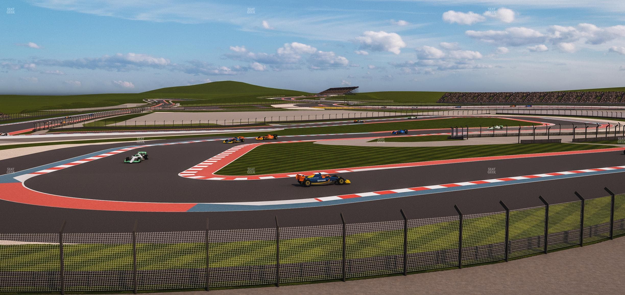 Circuit of The Americas - Section Turn 15 Grandstand 7 Seat View