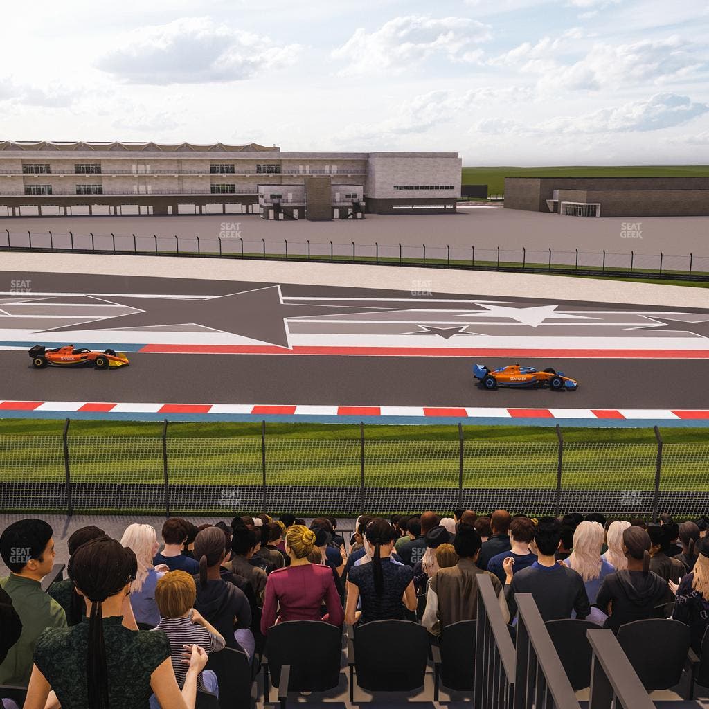 Circuit of The Americas - Section Turn 19 Bleachers 1 Seat View