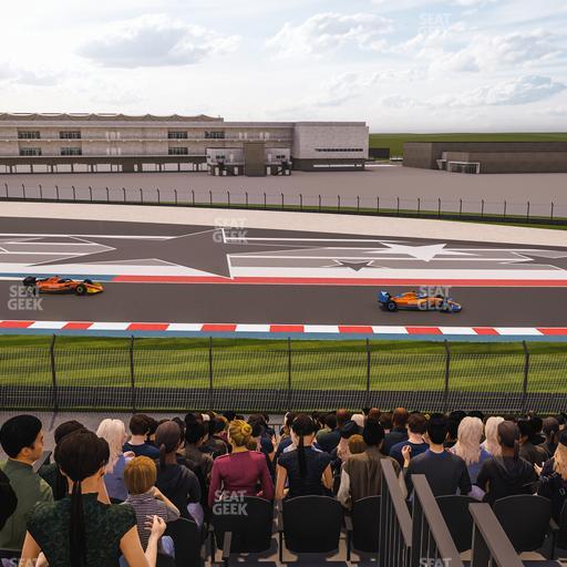 Circuit of The Americas - Section Turn 19 Bleachers 1 Seat View
