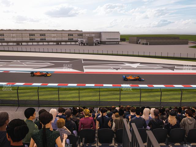 Circuit of The Americas - Section Turn 19 Bleachers 1 Seat View