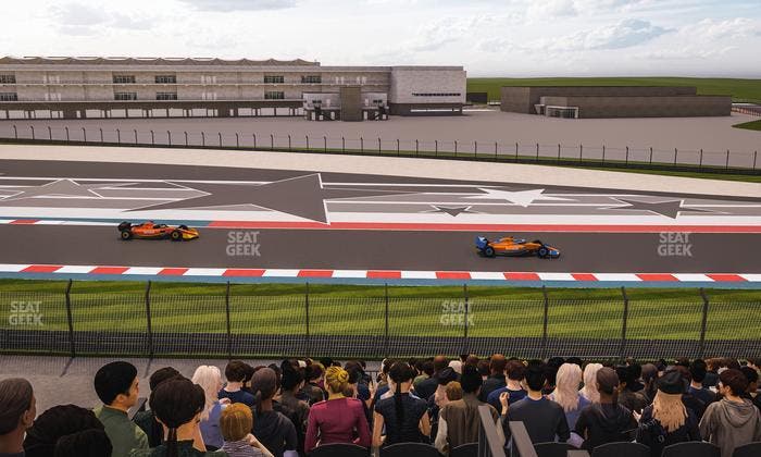 Circuit of The Americas - Section Turn 19 Bleachers 1 Seat View