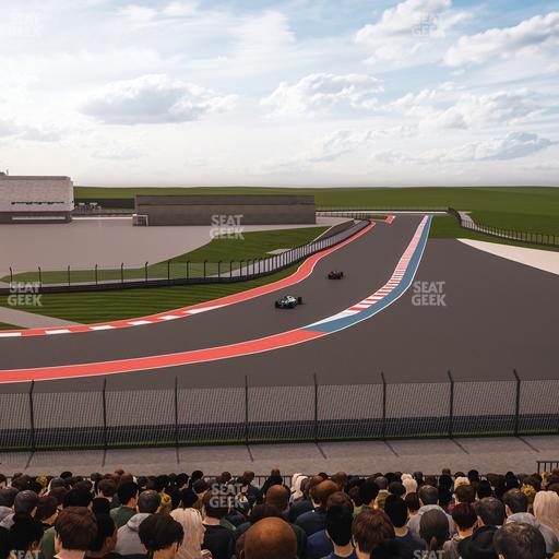 Circuit of The Americas - Section Turn 19 Bleachers 10 Seat View