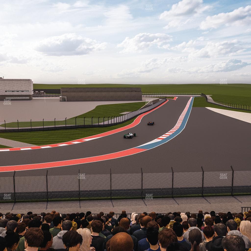 Circuit of The Americas - Section Turn 19 Bleachers 11 Seat View