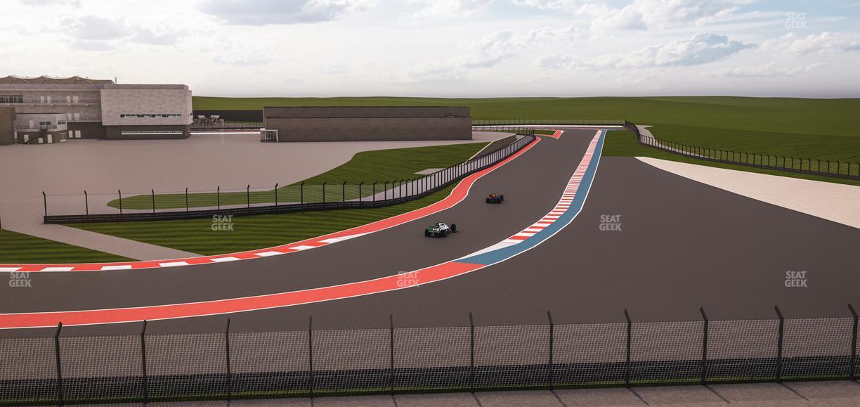 Circuit of The Americas - Section Turn 19 Bleachers 11 Seat View