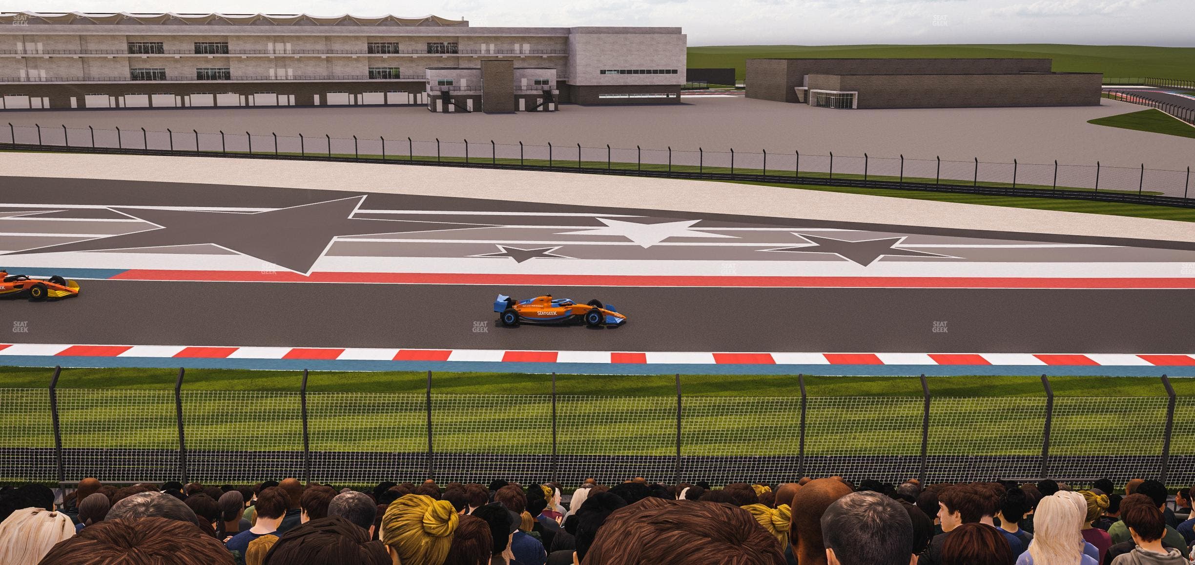 Circuit of The Americas - Section Turn 19 Bleachers 2 Seat View