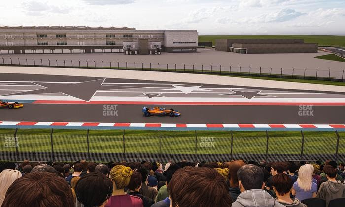 Circuit of The Americas - Section Turn 19 Bleachers 2 Seat View