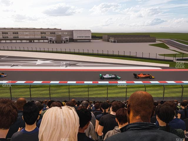 Circuit of The Americas - Section Turn 19 Bleachers 4 Seat View