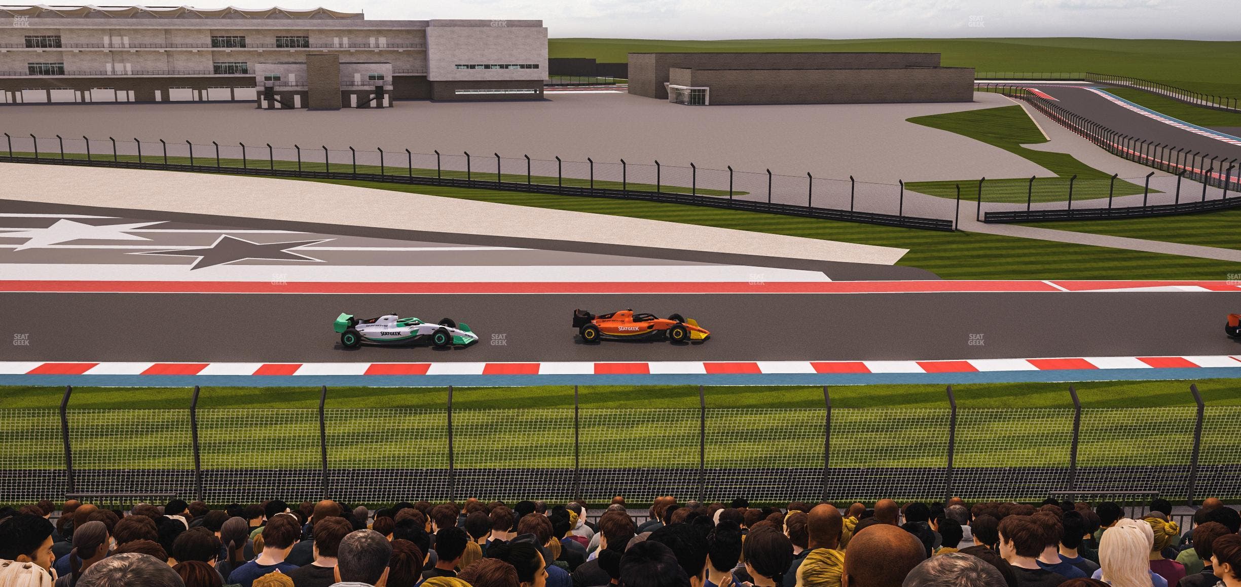 Circuit of The Americas - Section Turn 19 Bleachers 5 Seat View