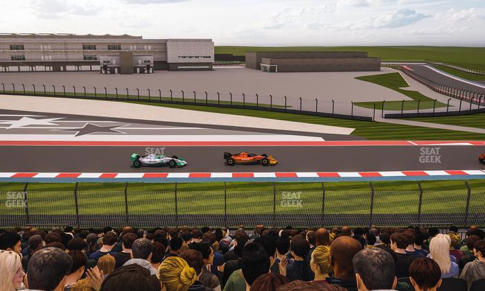 Circuit of The Americas - Section Turn 19 Bleachers 5 Seat View
