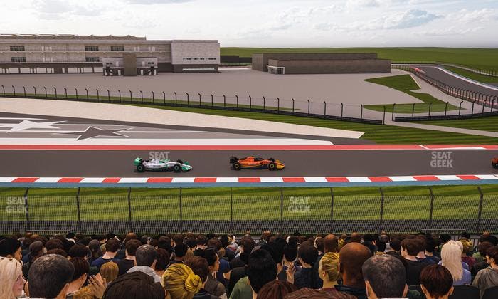 Circuit of The Americas - Section Turn 19 Bleachers 5 Seat View