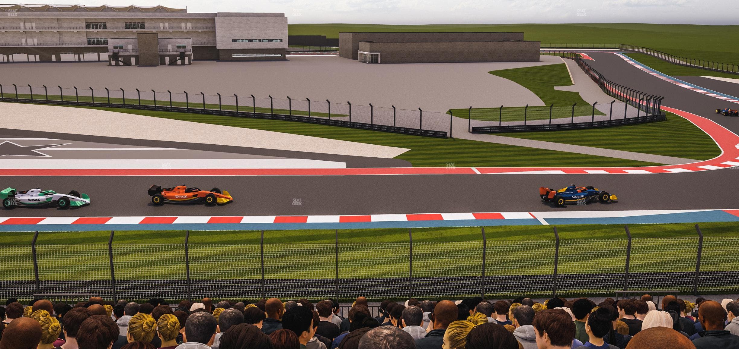 Circuit of The Americas - Section Turn 19 Bleachers 6 Seat View