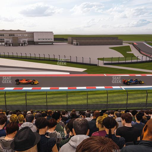 Circuit of The Americas - Section Turn 19 Bleachers 6 Seat View