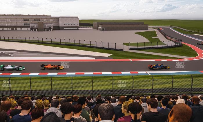 Circuit of The Americas - Section Turn 19 Bleachers 6 Seat View
