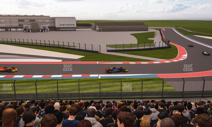Circuit of The Americas - Section Turn 19 Bleachers 7 Seat View