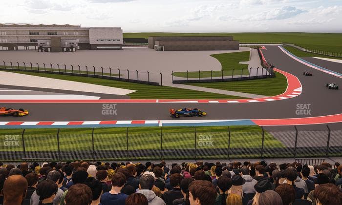 Circuit of The Americas - Section Turn 19 Bleachers 7 Seat View