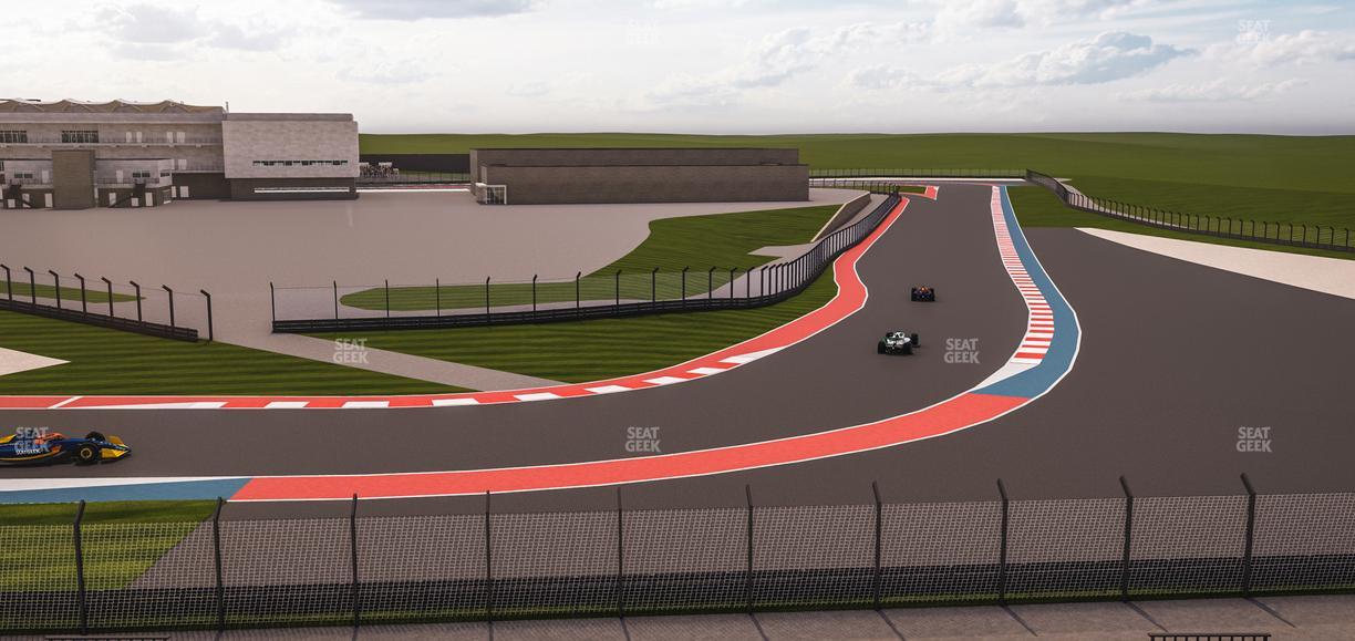 Circuit of The Americas - Section Turn 19 Bleachers 9 Seat View