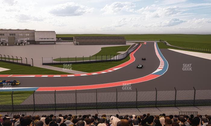 Circuit of The Americas - Section Turn 19 Bleachers 9 Seat View