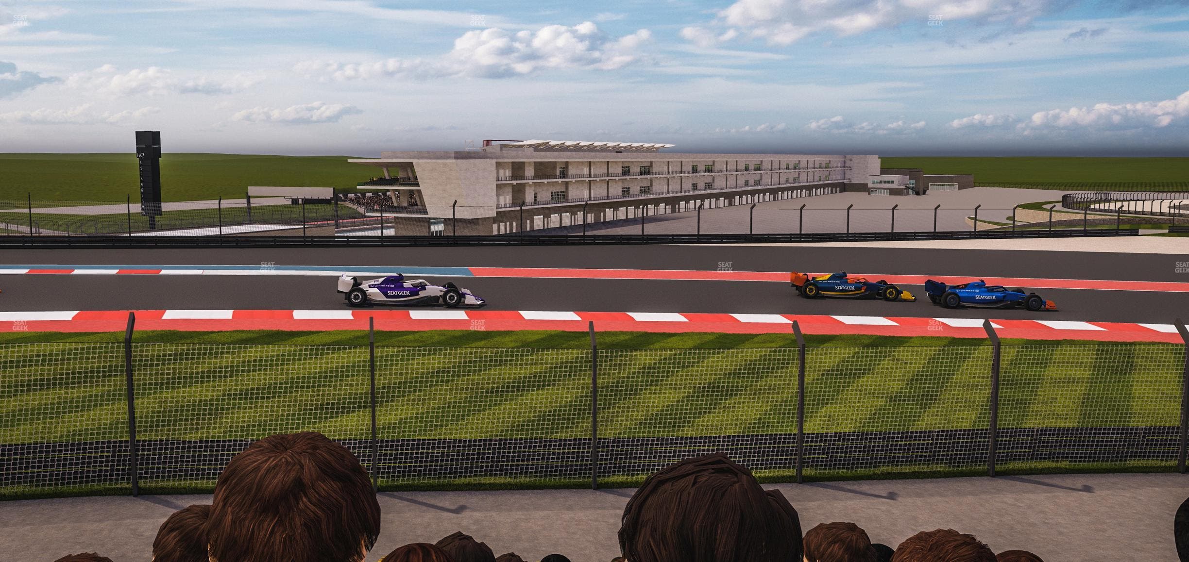 Circuit of The Americas - Section Turn 2 Grandstand 1 Seat View
